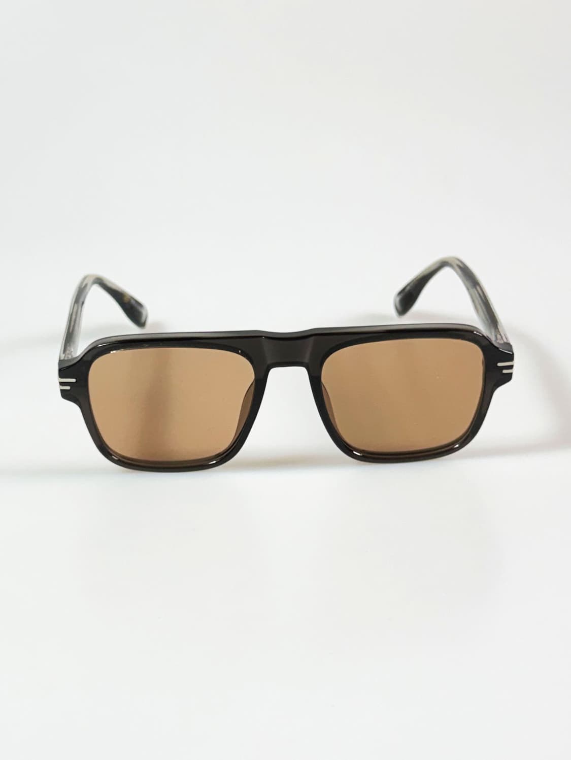 CANAAN 볼드 스퀘어 프레임 빈티지 틴트 선글라스 상품이미지2