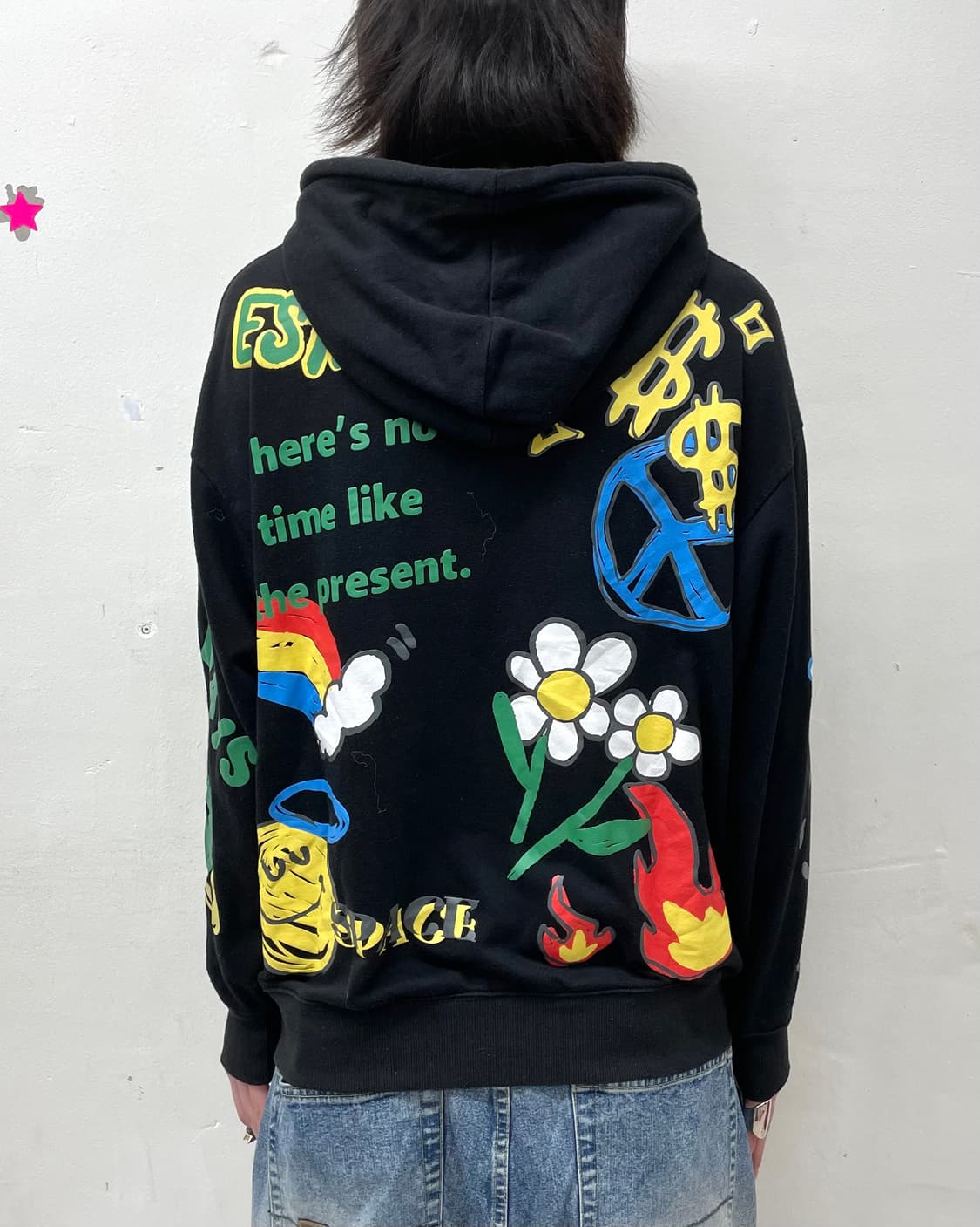 Earth, Mushroom, Flower Multi Hoodie 상품이미지2
