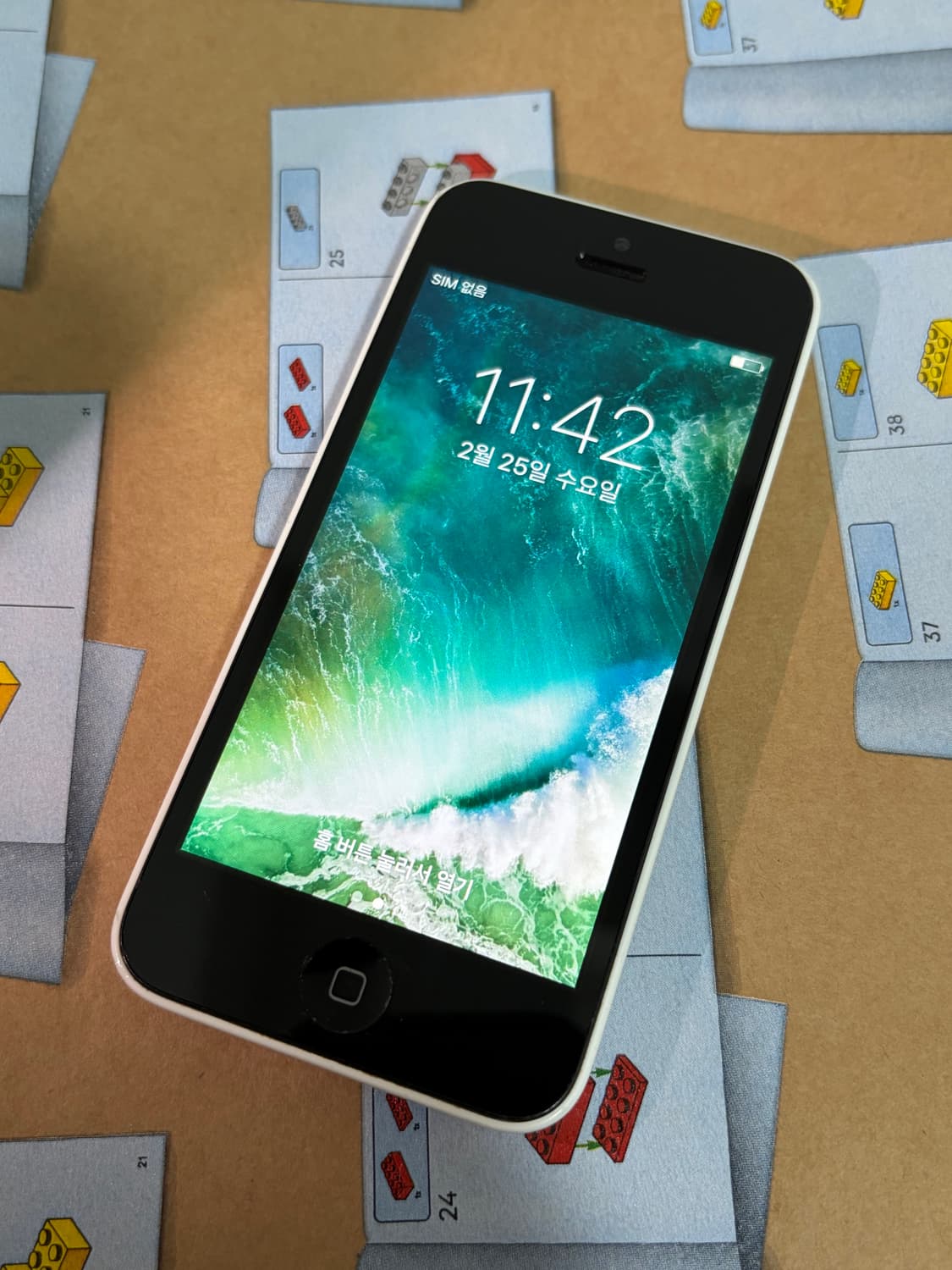 아이폰 5c 화이트 16기가 #4108 + 보호필름&투명케이스 상품이미지1