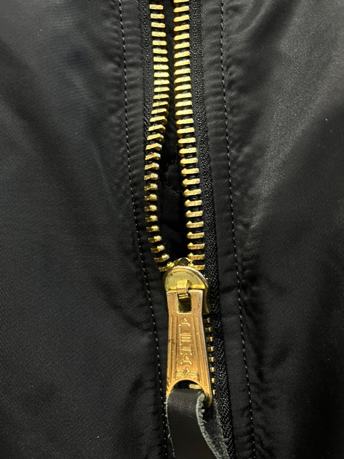 알파인더스트리 MA-1 플라이트 자켓 블랙 L 상품이미지4