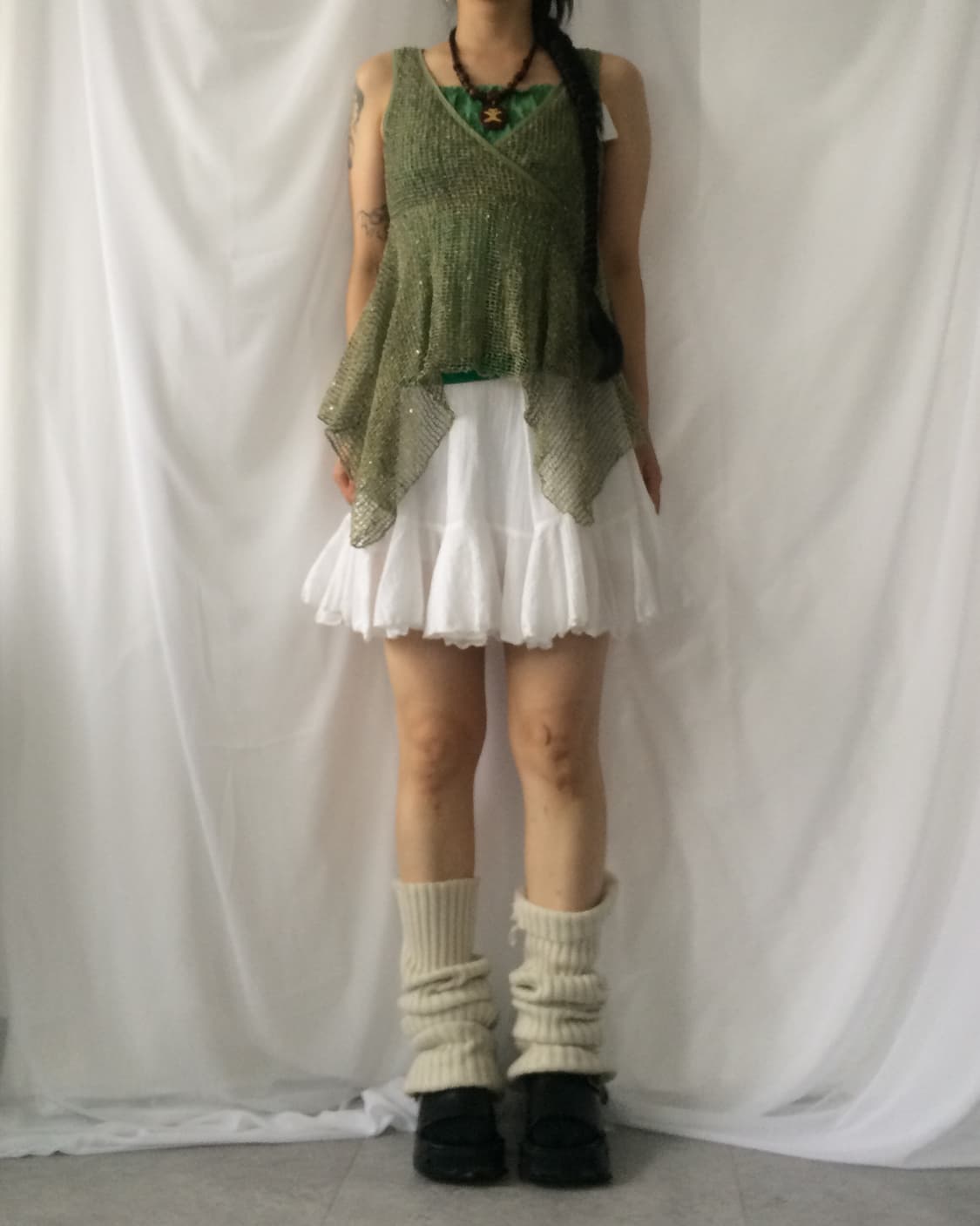Fairy mood unbalanced sleeveless 상품이미지1
