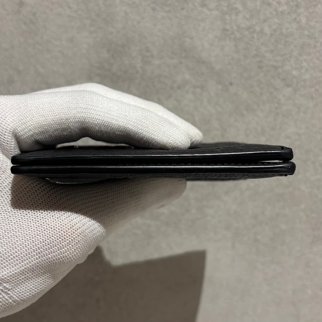 S OS사이즈 디올 그래비티 바이폴드 반지갑 블랙 상품이미지3