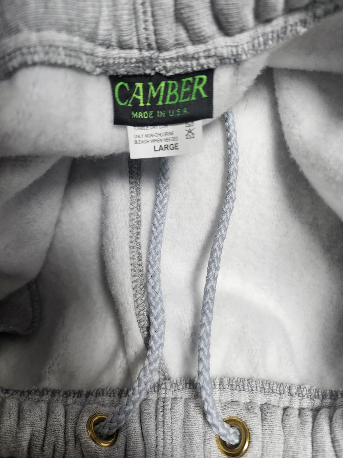 새제품급 L) 캠버 크로스니트 스웻 팬츠 헤더그레이 상품이미지8