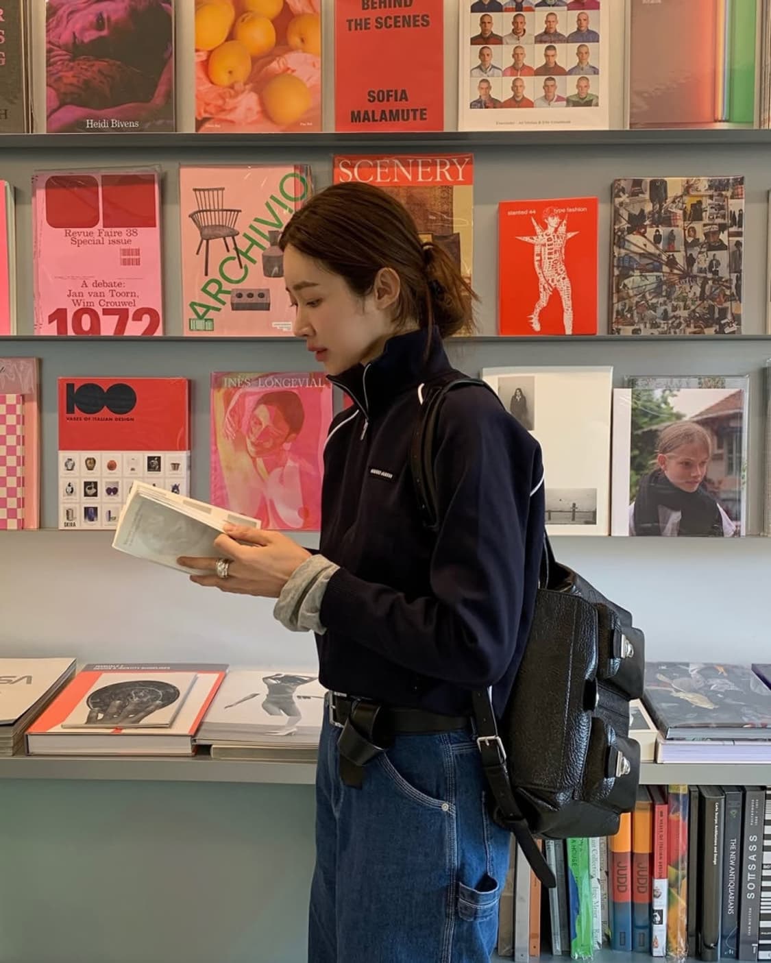 르메르 미디엄 기어백 에스프레소 상품이미지6