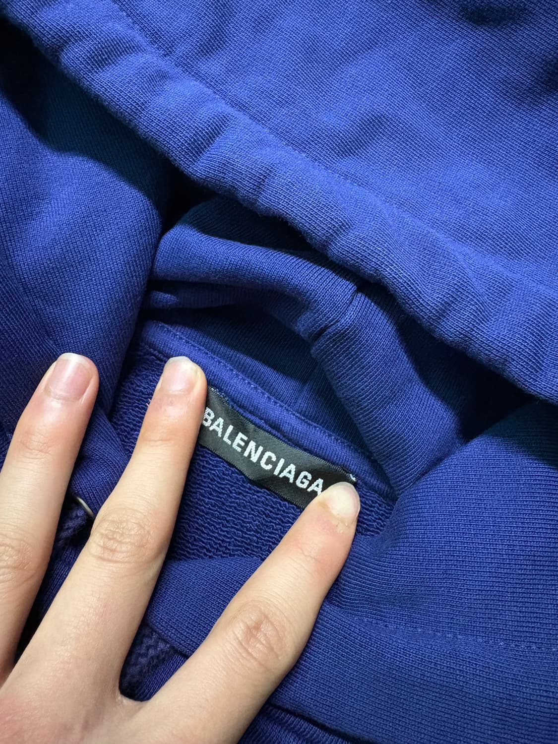 발렌시아가 폴리티컬 웨이브 로고 후드 상품이미지3