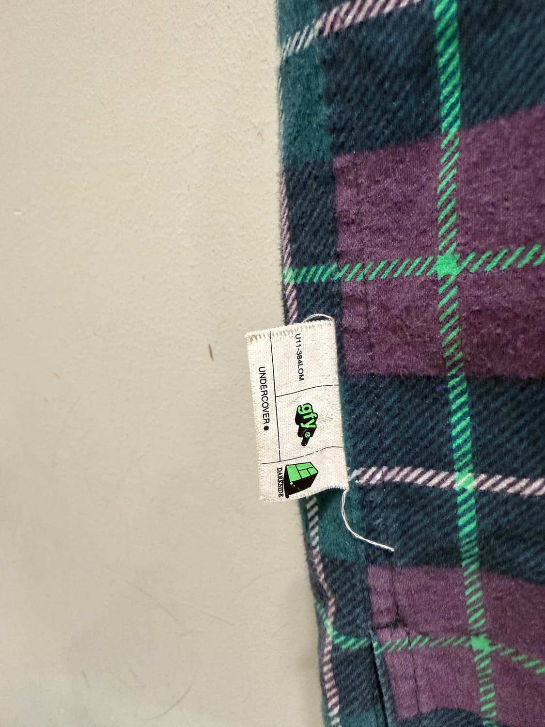 언더커버 2001 chaotic discord 셔츠 L 상품이미지4