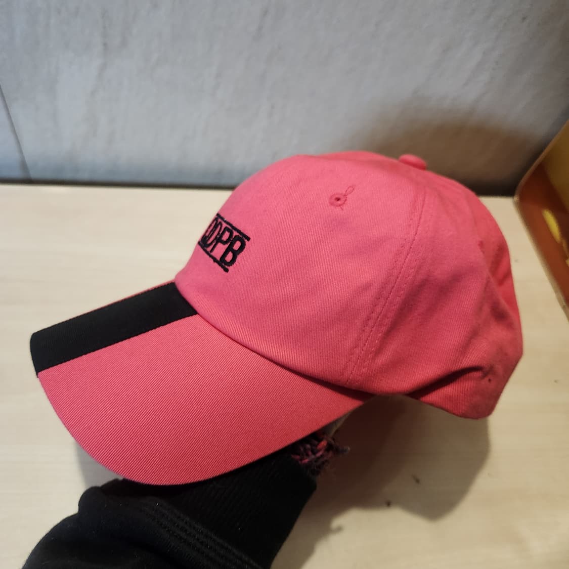 ODPB 오디피비 핑크 볼캡 | 스트릿 무드 포인트 캡 상품이미지4