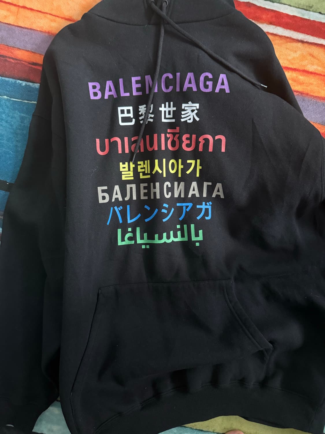 발렌시아가 렝귀지 후드 L  상품이미지1