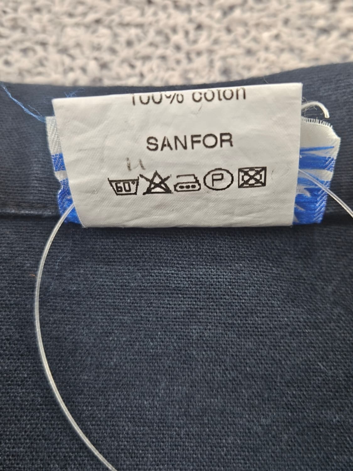 빈티지 프렌치 피셔맨 워크 스모크 자켓 ( M추정 ) / 11502 상품이미지9