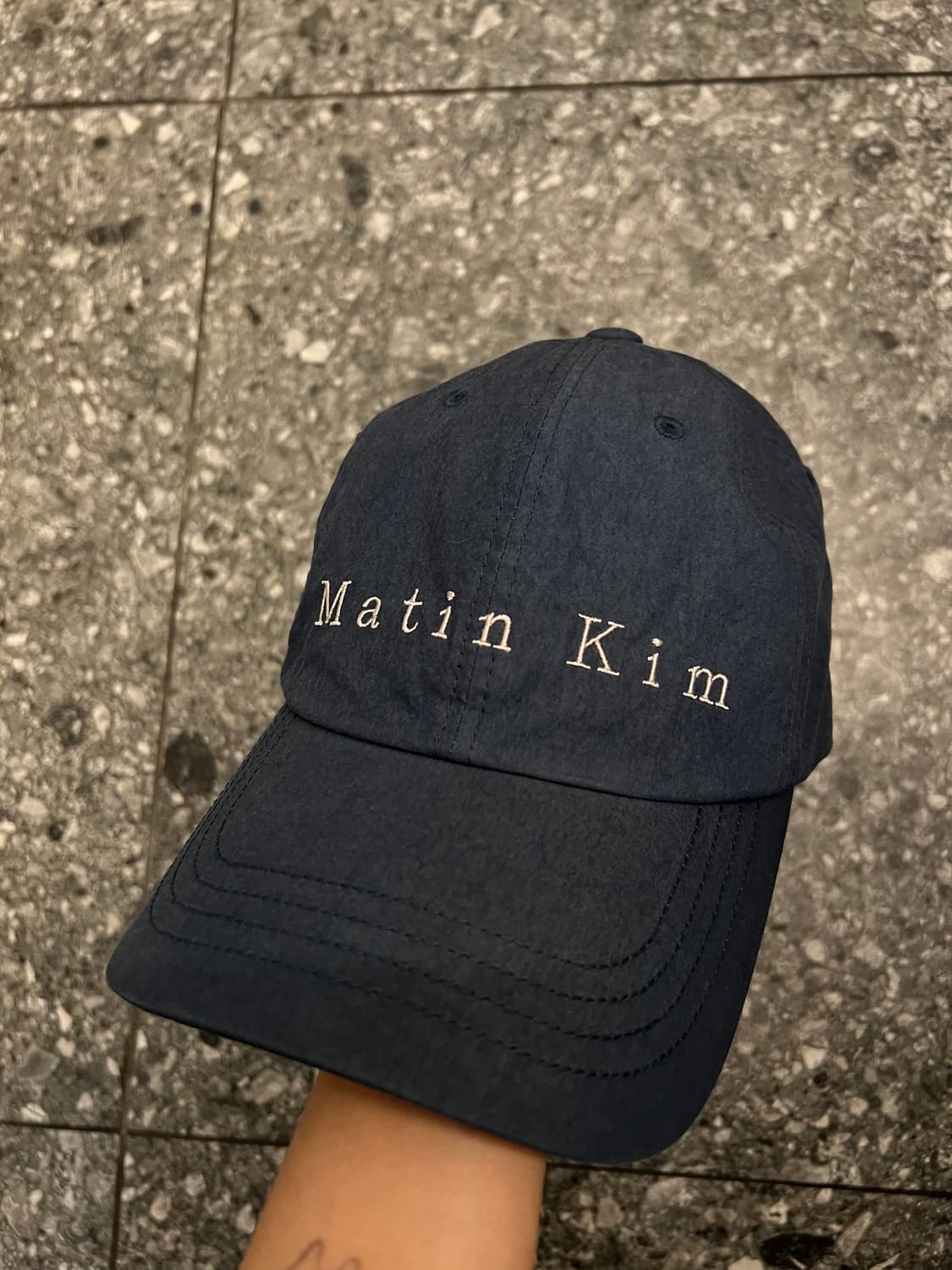 마뗑킴 로고 캡 처분  상품이미지1