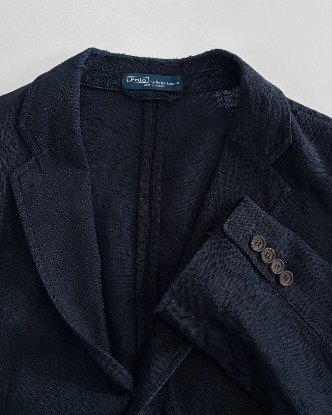 [L]폴로 랄프로렌 린넨 블레이저 자켓 navy 상품이미지10