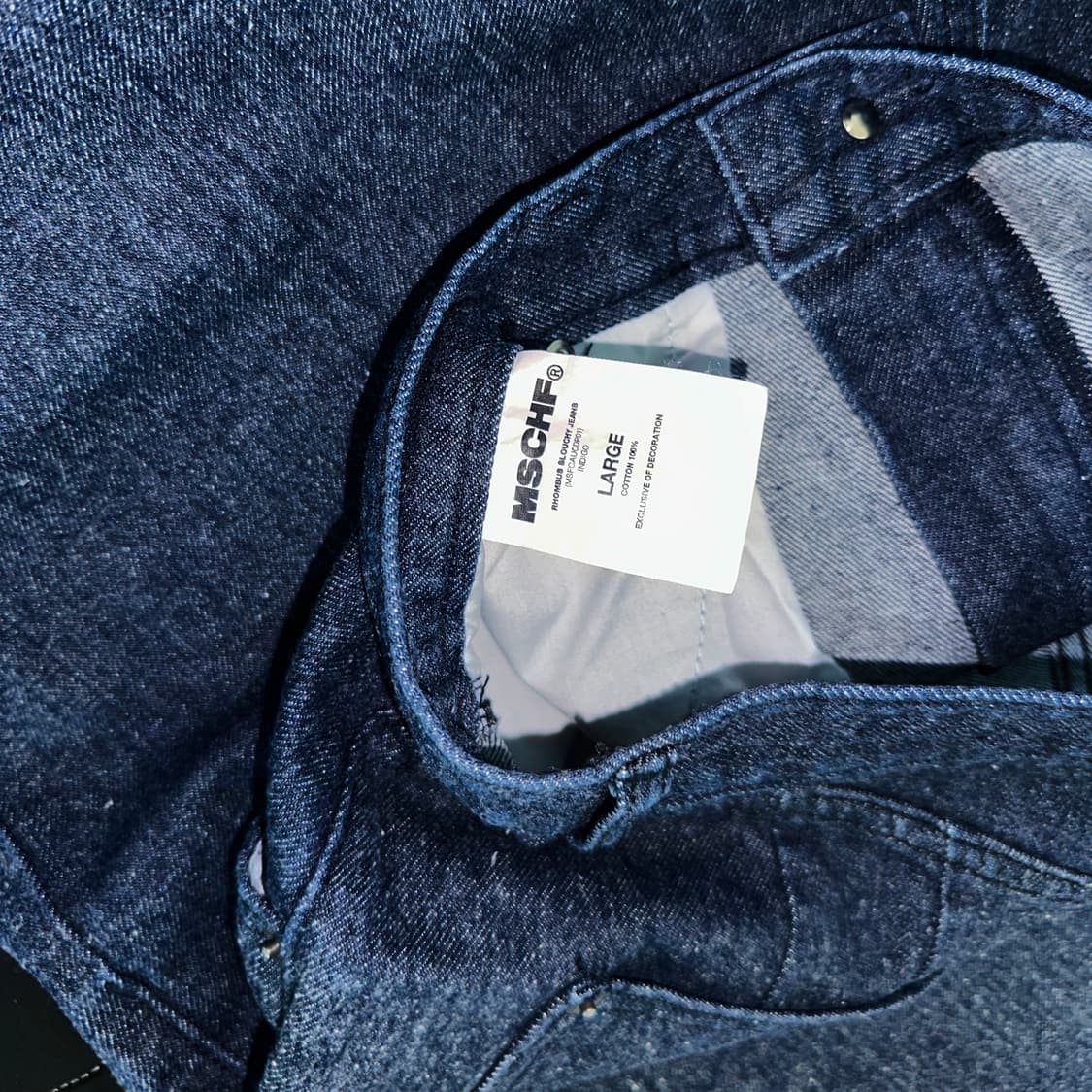 미스치프 롬버스 슬라우치 진_ 인디고 상품이미지5