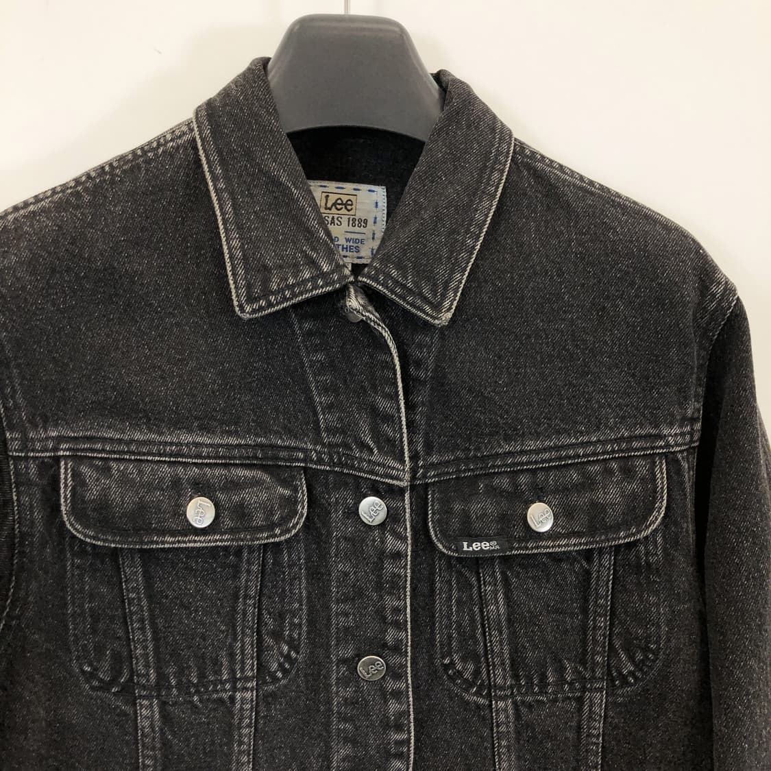 90s Lee 크롭 워시드 데님자켓 90 상품이미지2