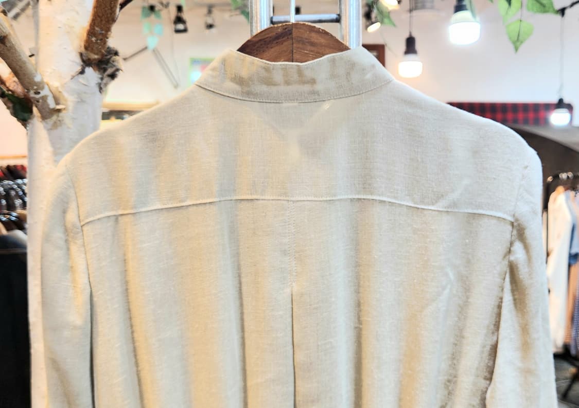 일본 빈티지 리넨 블렌드 원피스 미사용품 상품이미지7