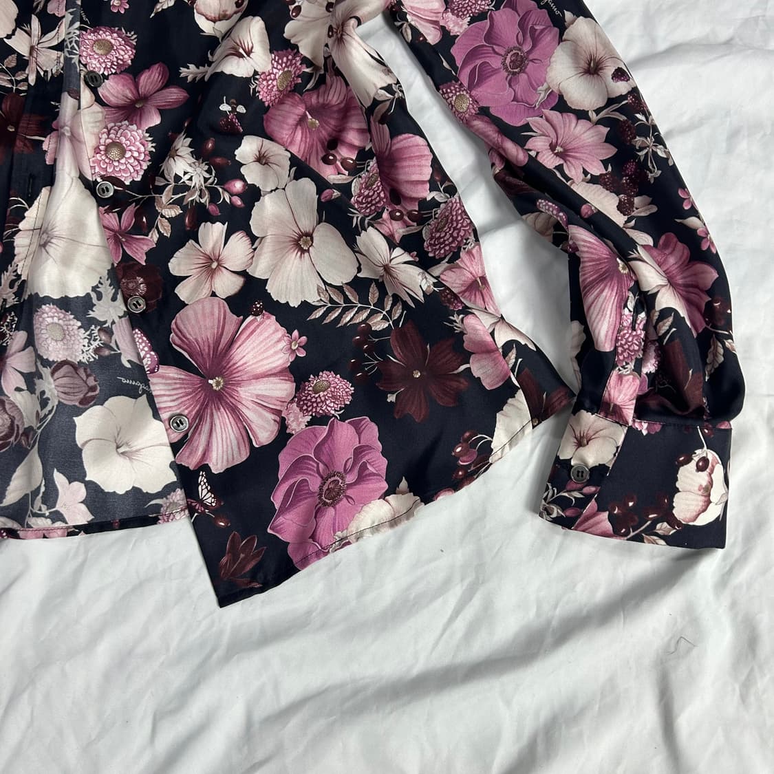 [Salvatore Ferragamo] 페라가모 오리엔탈 실크 블라우스 상품이미지4