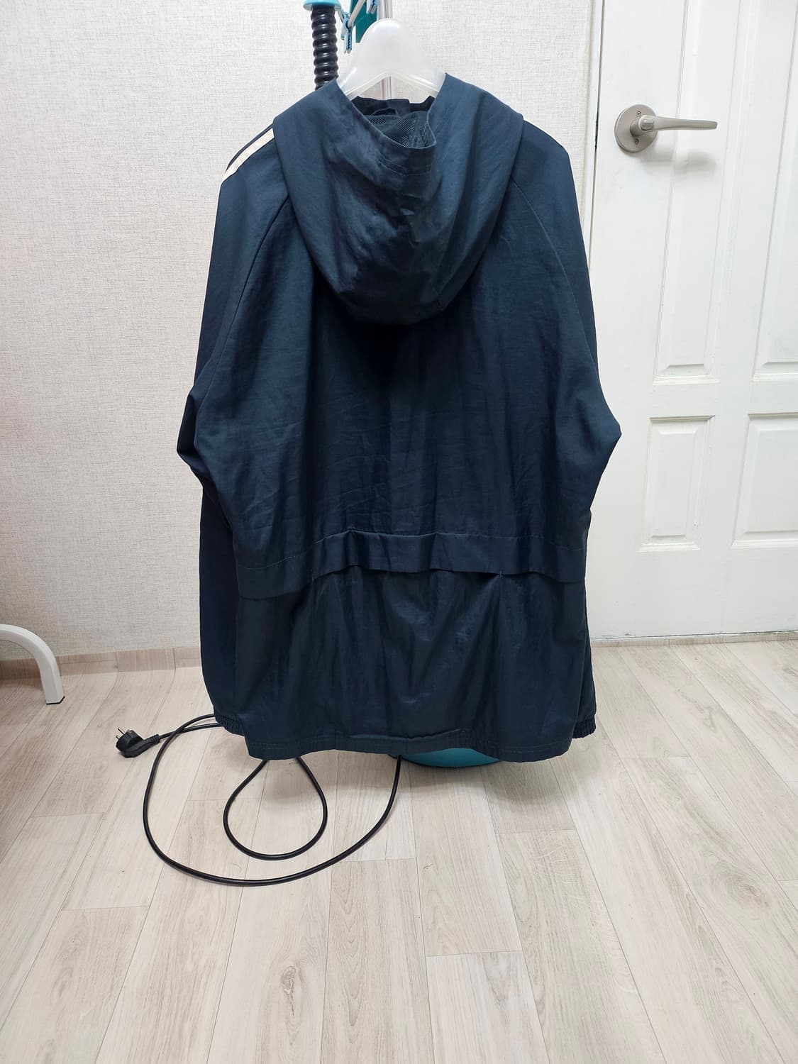 (110~115)2XL☆초대장급☆아디다스 레알마드리드[블루그레이]바람막이 상품이미지7