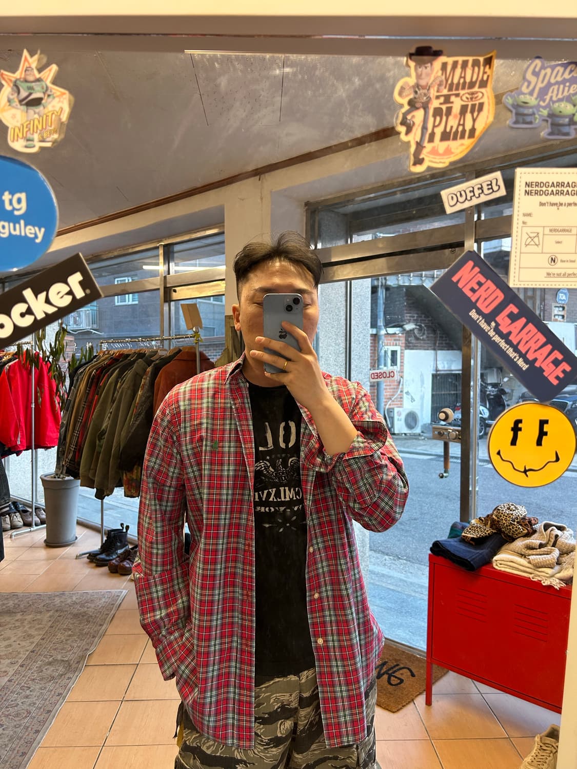 90‘s 폴로 타탄체크셔츠  상품이미지6