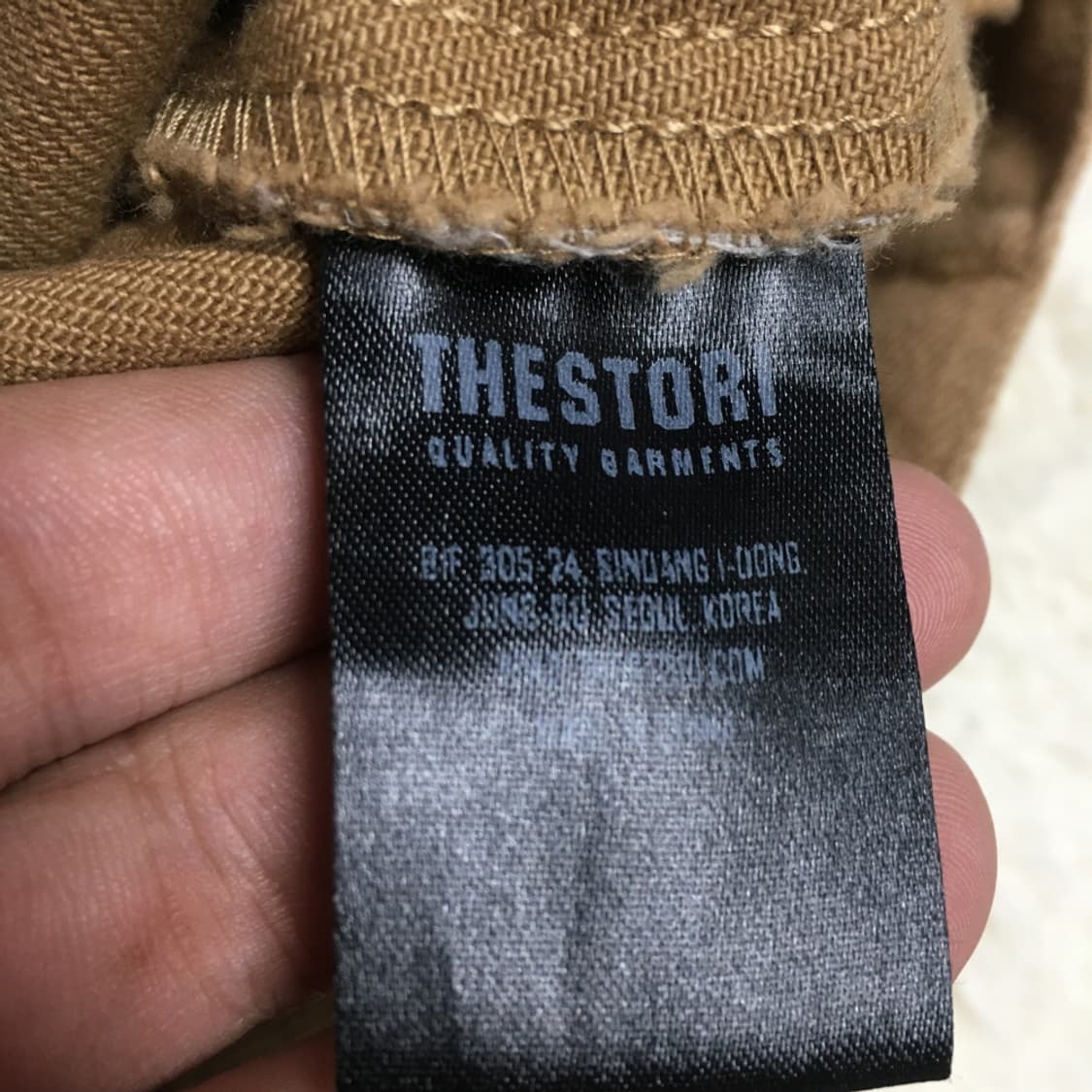 더 스토리 코튼 워크자켓 BB18 상품이미지2