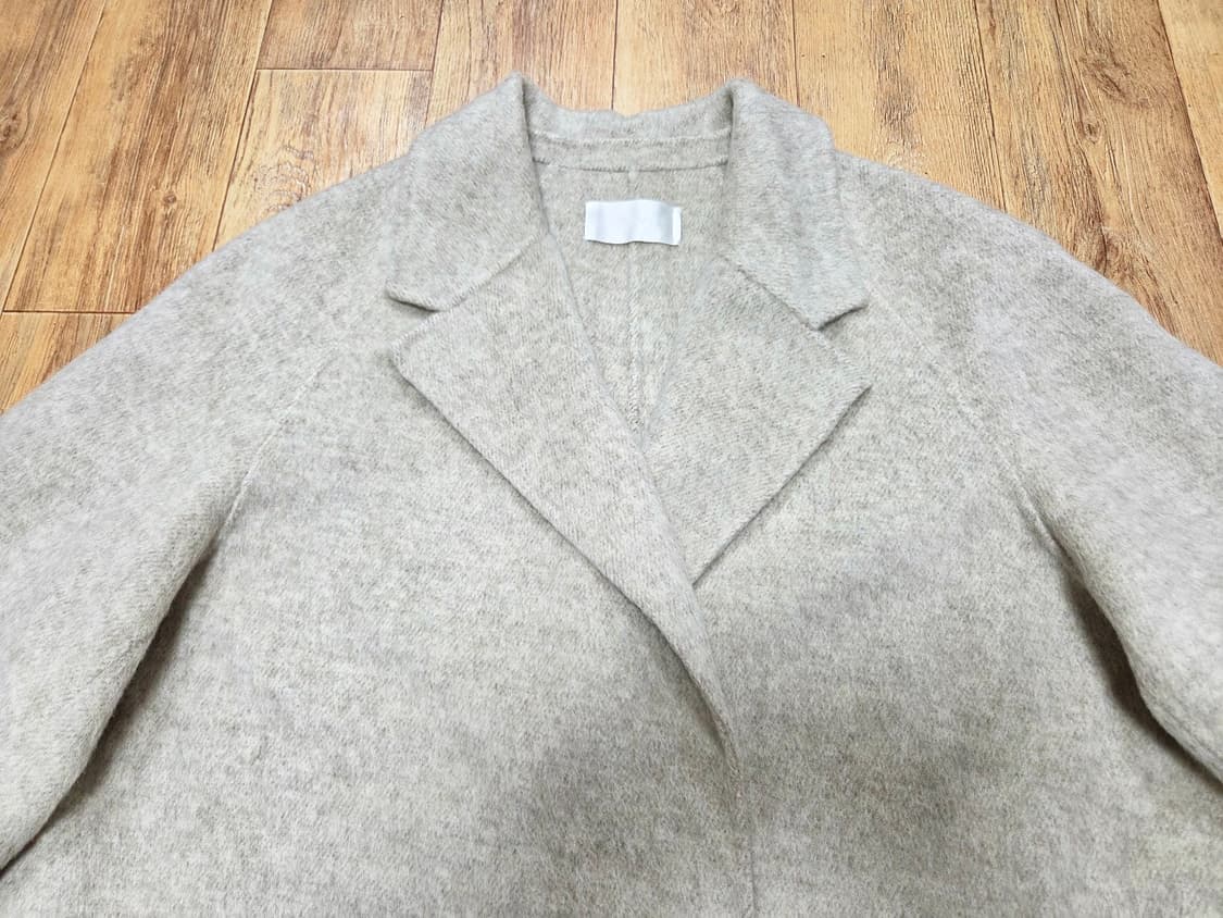 라비(RAVI) 핸드메이드 벨티드 울코트 프리사이즈 새상품 상품이미지2