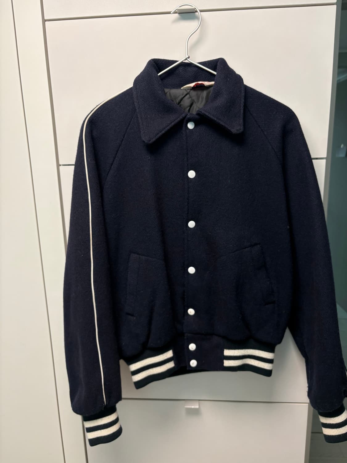 아메리칸 빈티지 바시티 자켓 네이비 남성95 / 여성55-66 상품이미지2