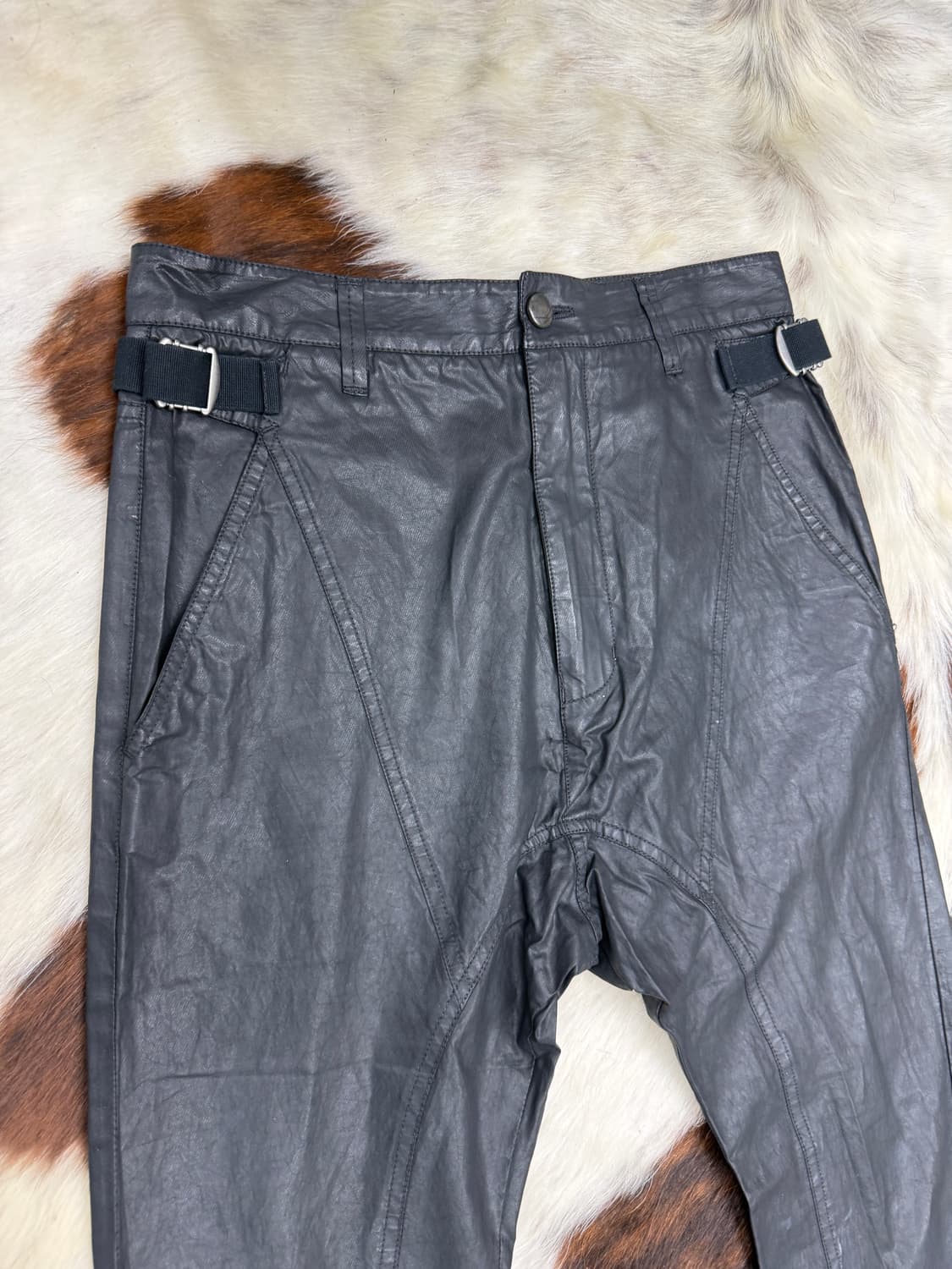 헬무트랭 사루엘 코팅 지퍼 팬츠 상품이미지2