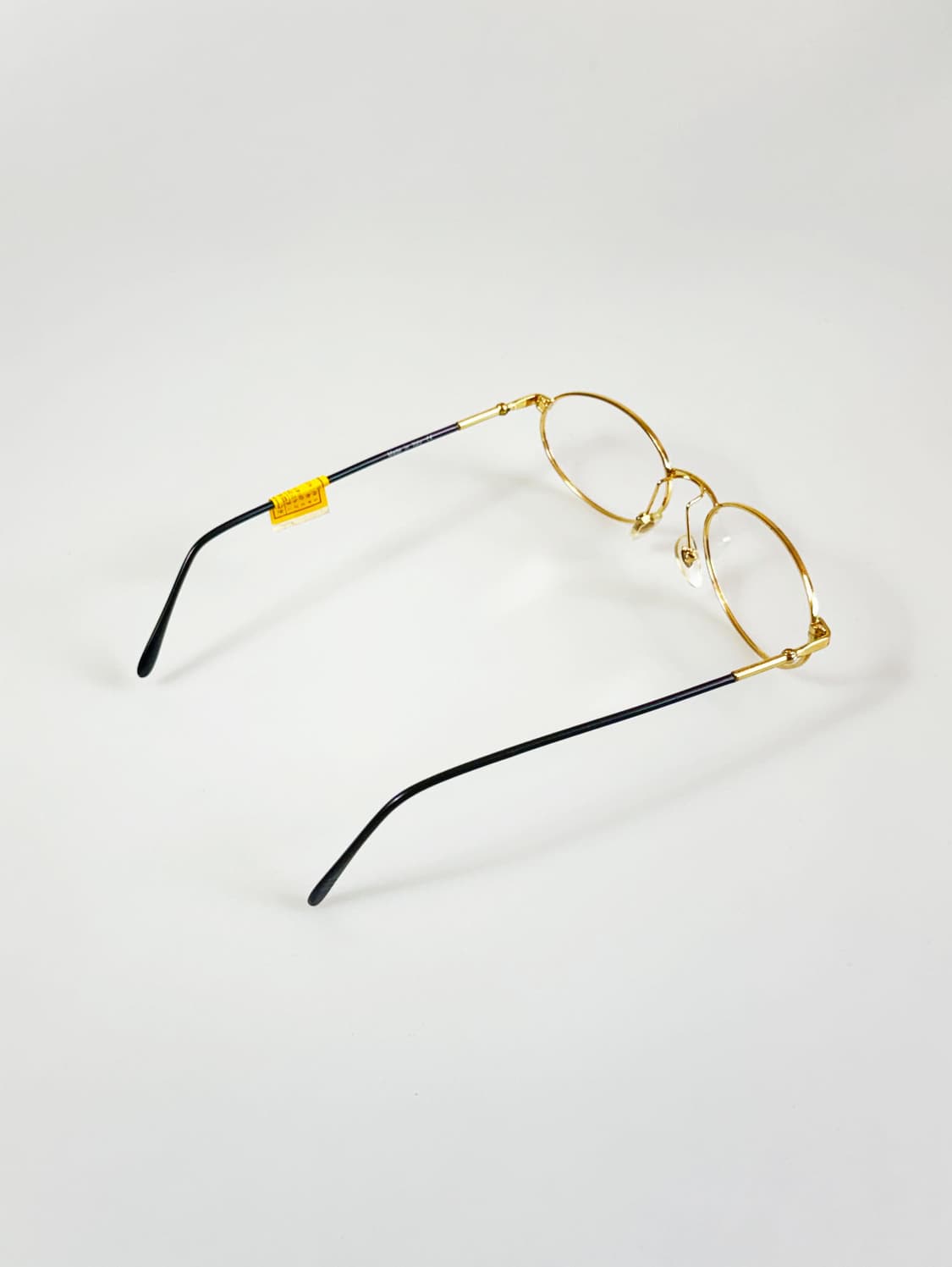 MONTENAPOLEONE 골드 슬림 오벌 메탈 빈티지 안경 상품이미지4