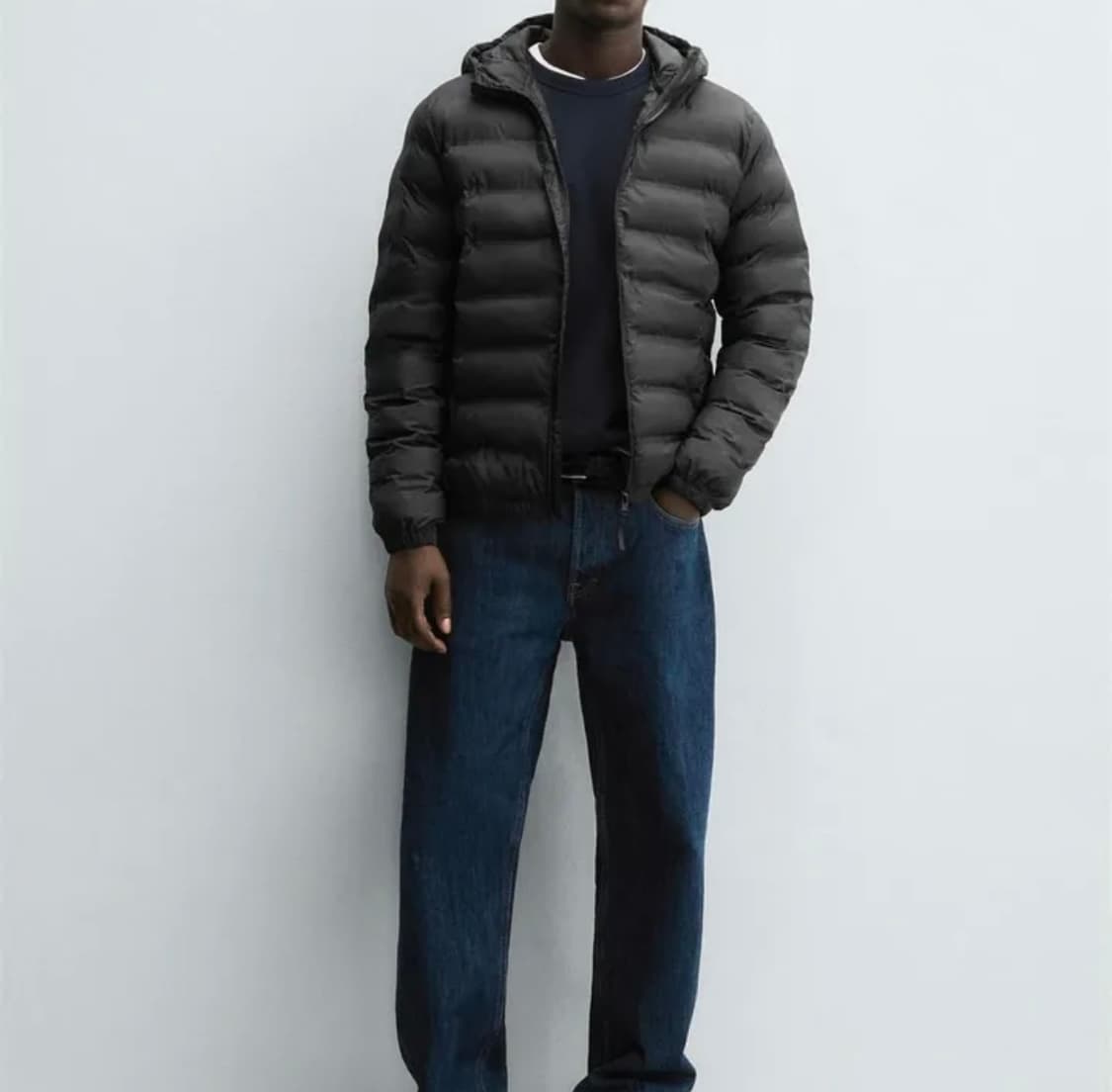 자라 경량패딩 XL  상품이미지1