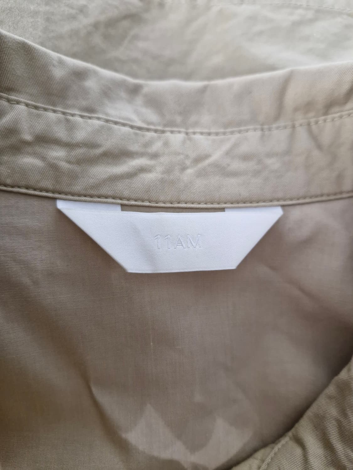 일레븐에이엠(11AM)투포켓 코튼 셔츠 원피스 상품이미지6