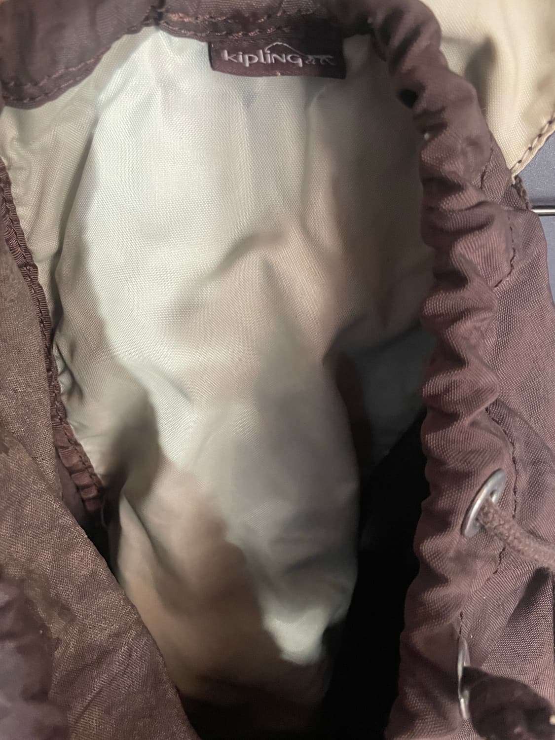 초코 브라운 모리걸 복조리 키플링 백팩 상품이미지4