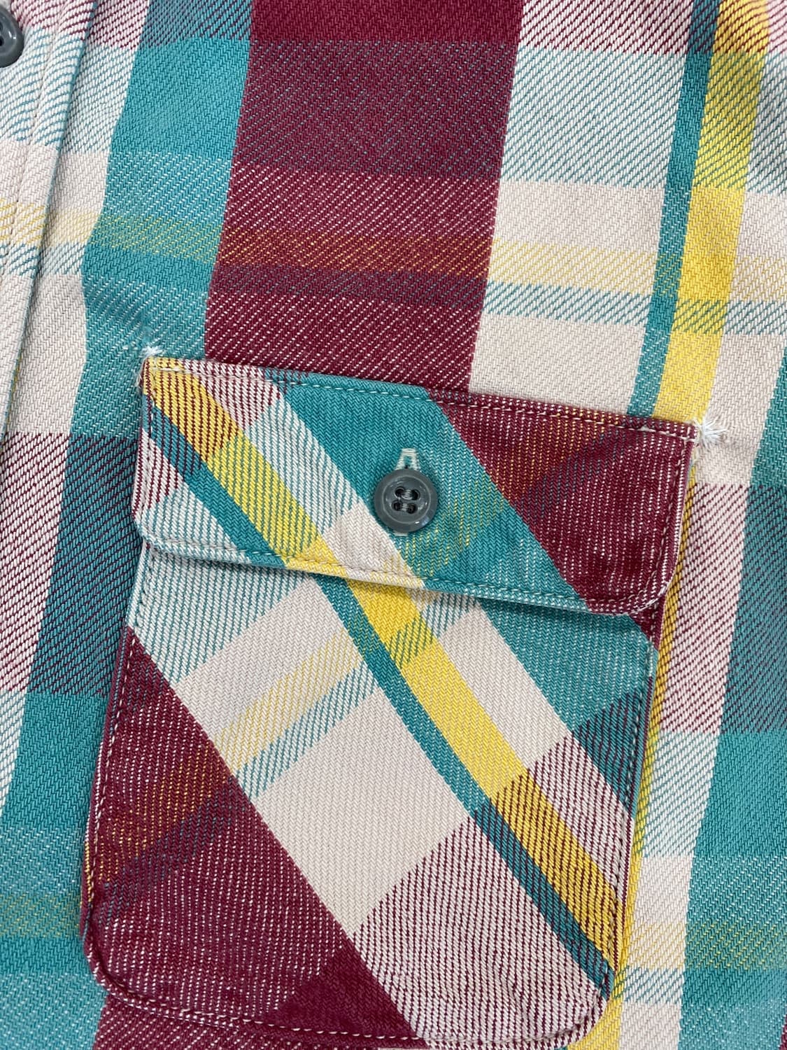 제라도 헤비 플란넬 워크 셔츠 상품이미지4