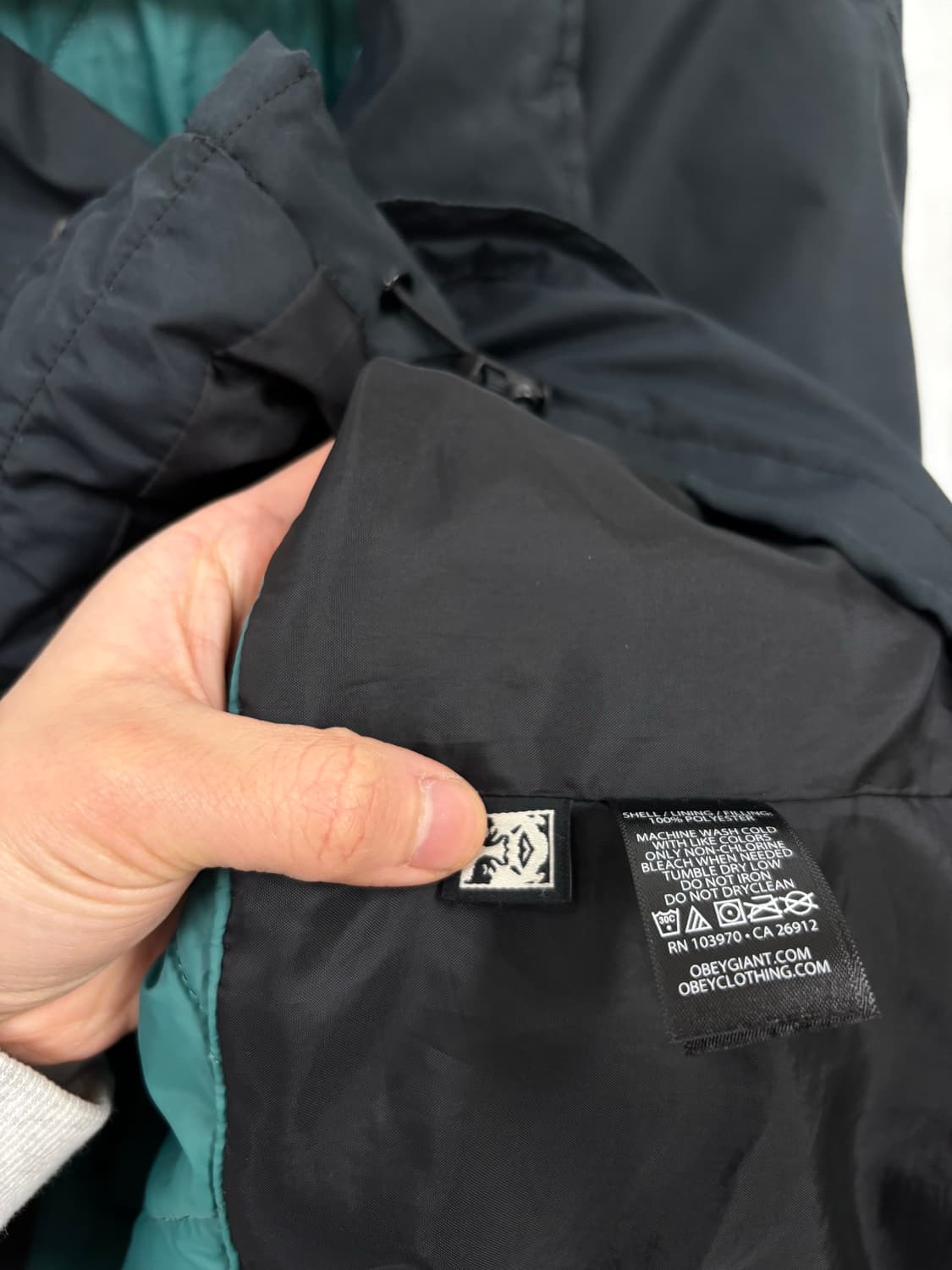 오베이 내피점퍼 상품이미지7