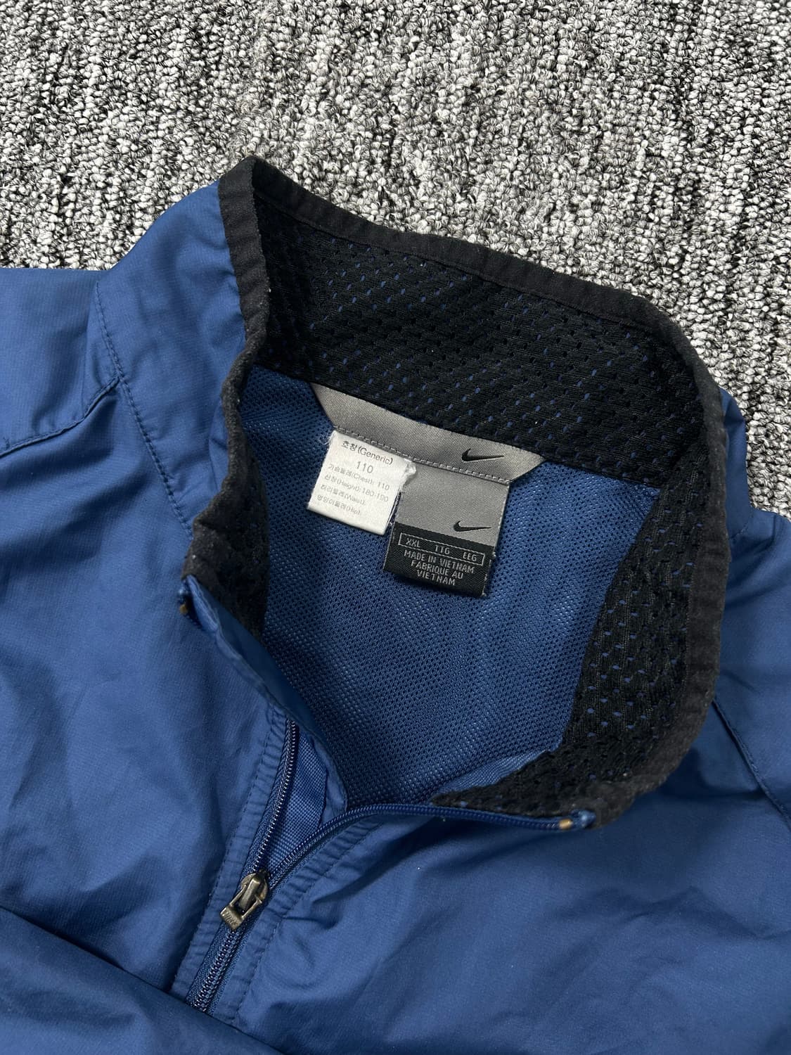 나이키 00s 네이비 화이트 바람막이 XXL 상품이미지5