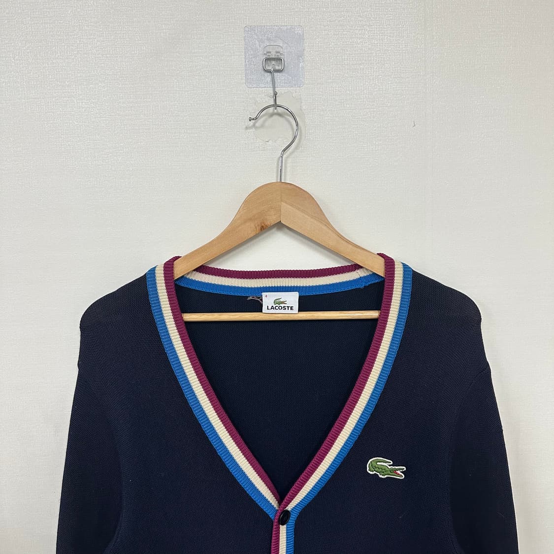 라코스테 니트가디건L 상품이미지2