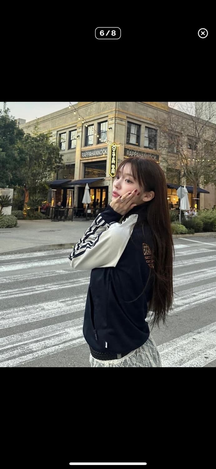 [L]아디다스 레오파드 홍지윤 트랙탑 져지 상품이미지4