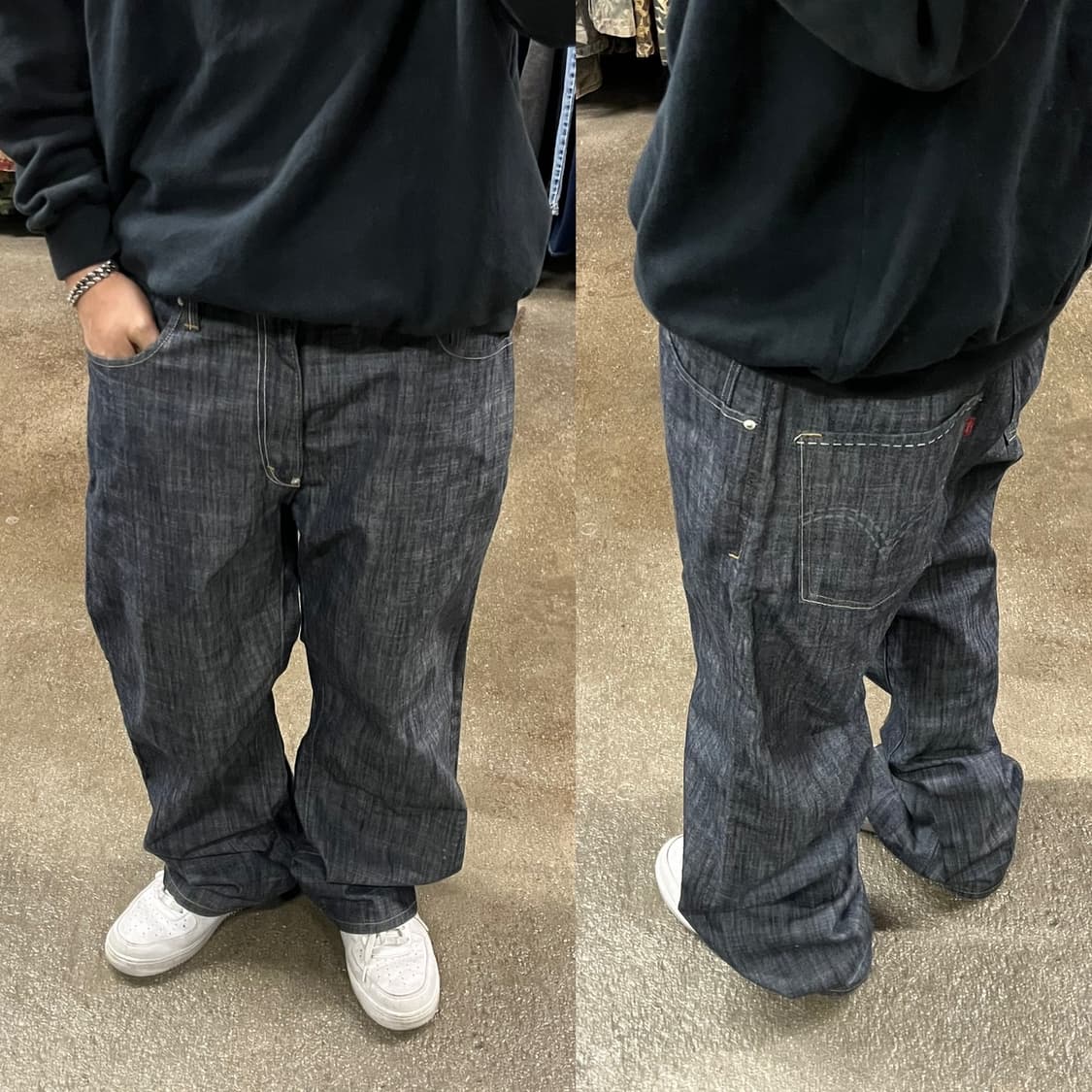 00s Levis569 루즈핏 데님 팬츠 (35“) 상품이미지1