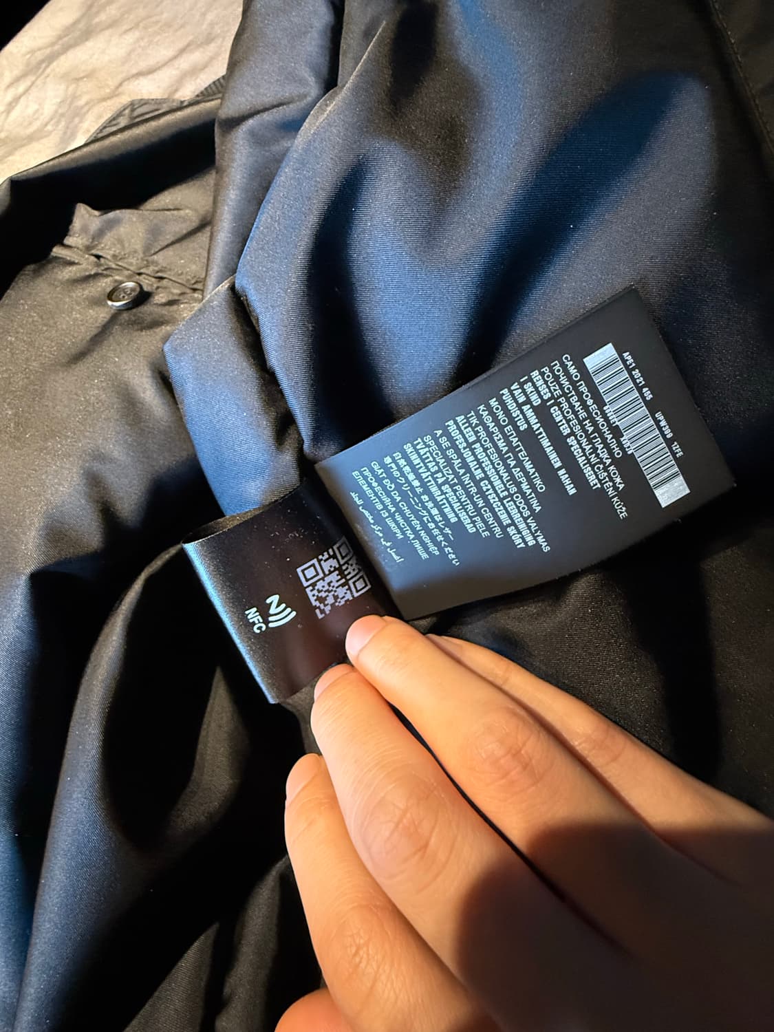 프라다 나파 레더 봄버 자켓 [54] 상품이미지6