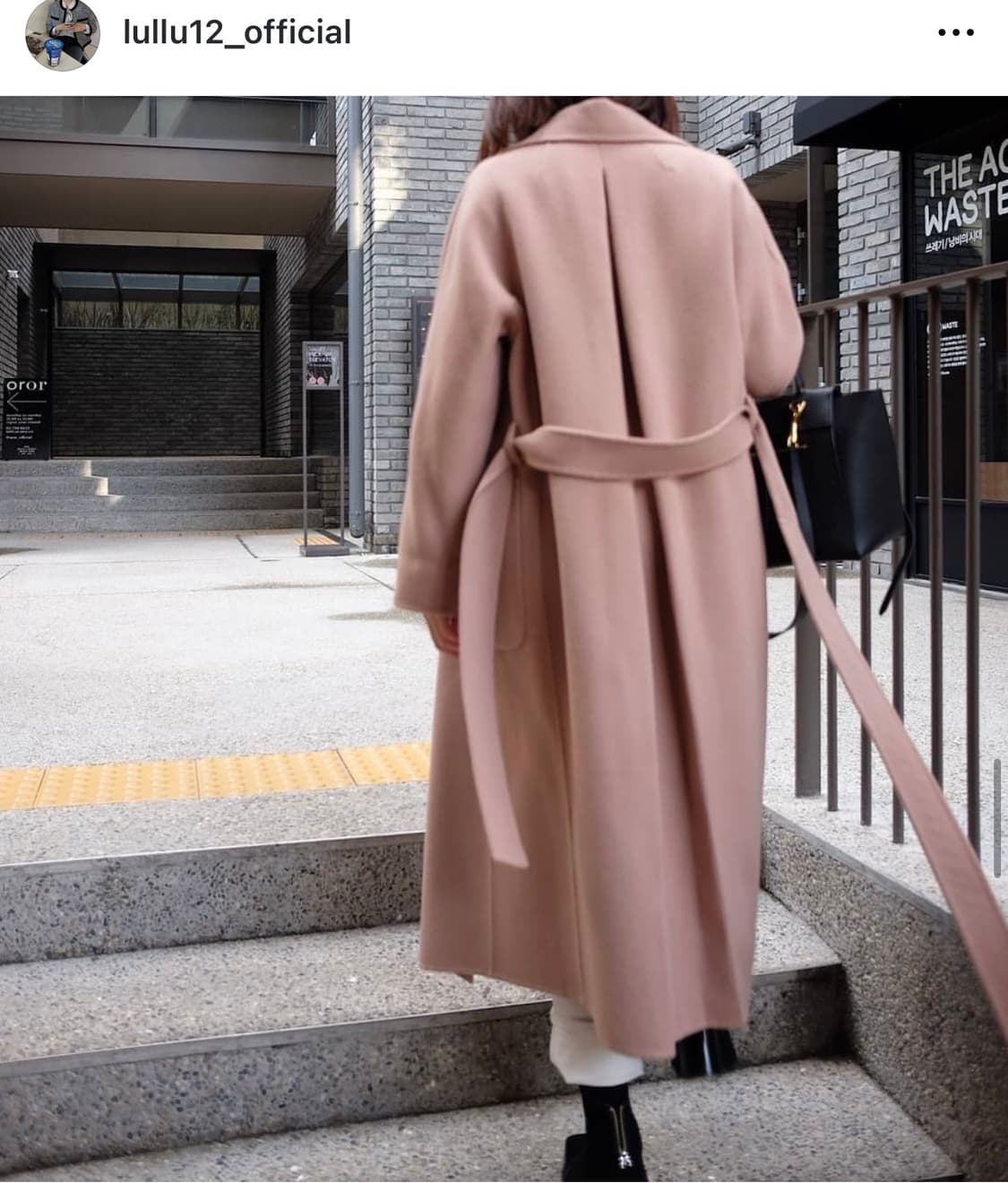 룰루 핸드메이드 울코트 55~66 상품이미지9