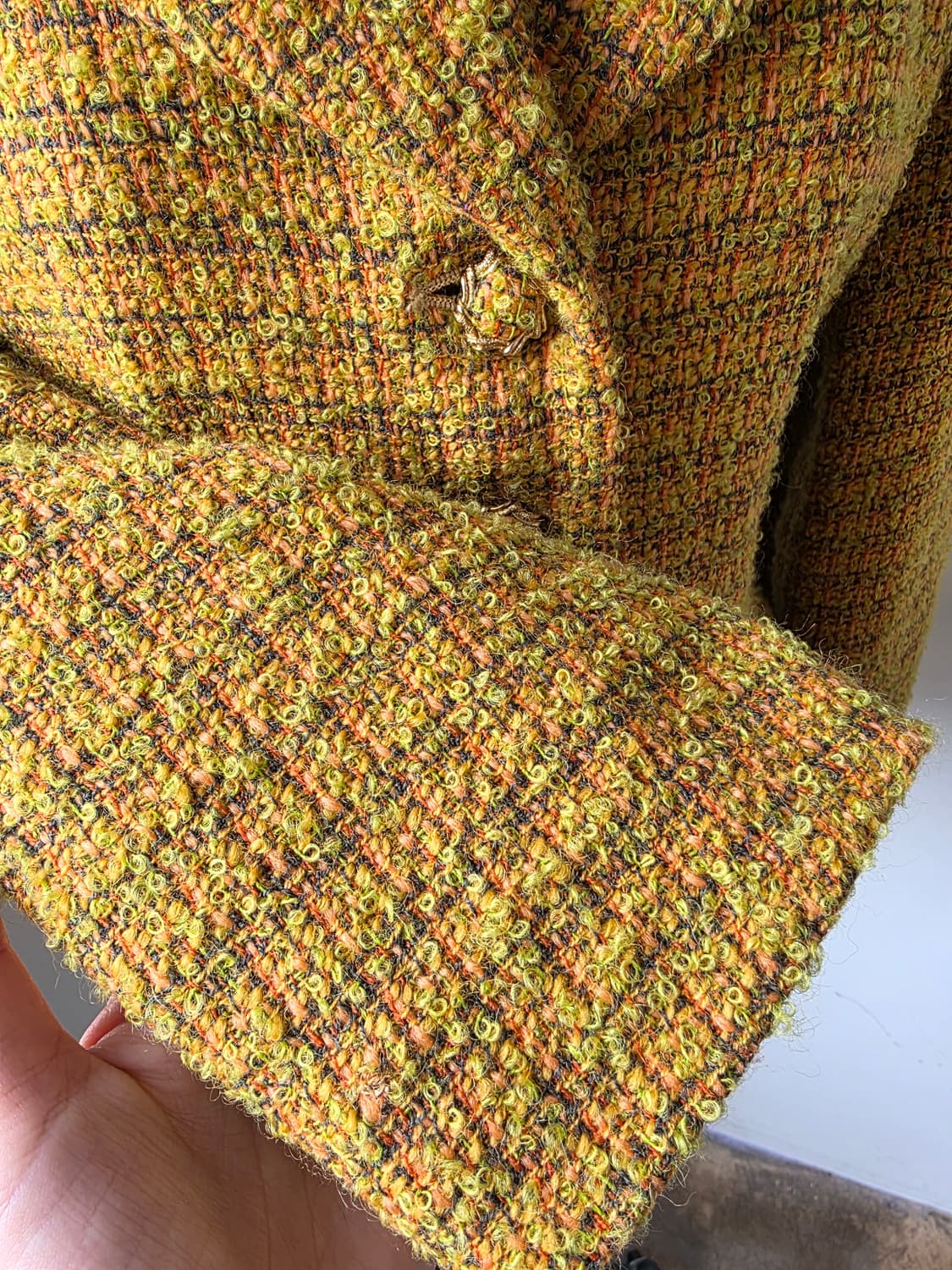 부클 트위드 자켓 상품이미지3