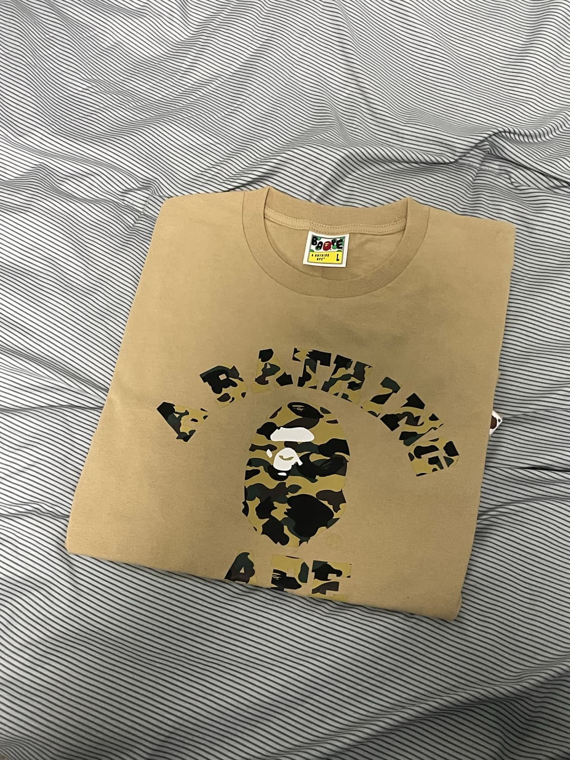 베이프 롱슬리브 카모 L 상품이미지1