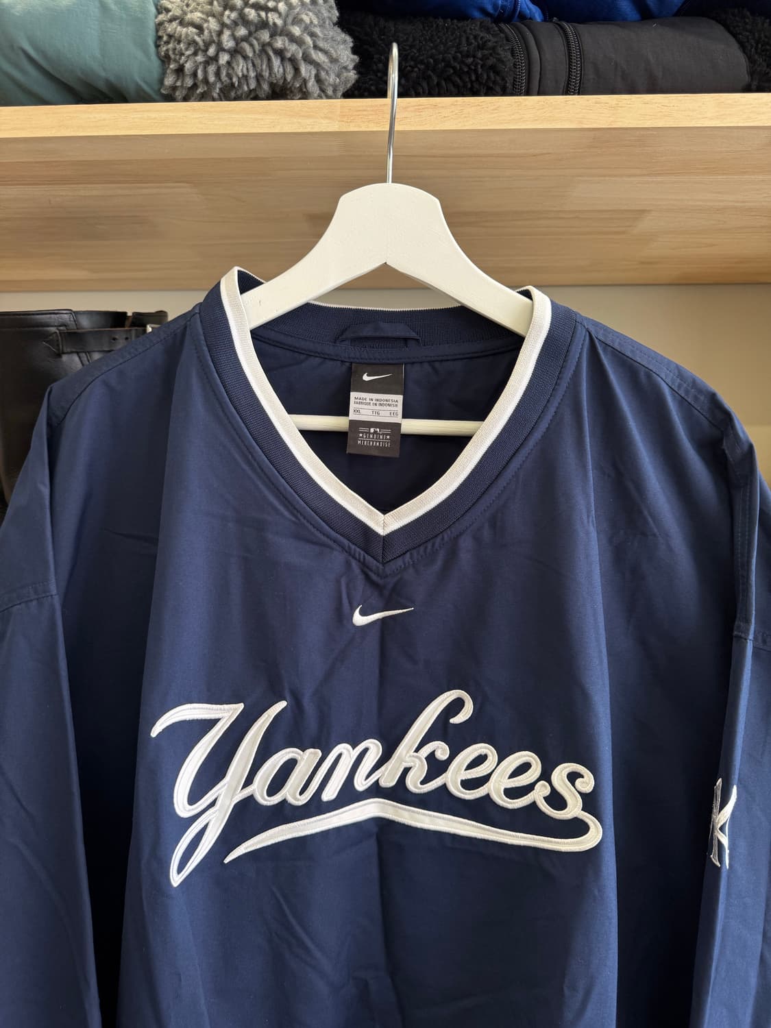 나이키 뉴욕 양키스 양키즈 유니폼 웜업 져지 xxl 상품이미지3