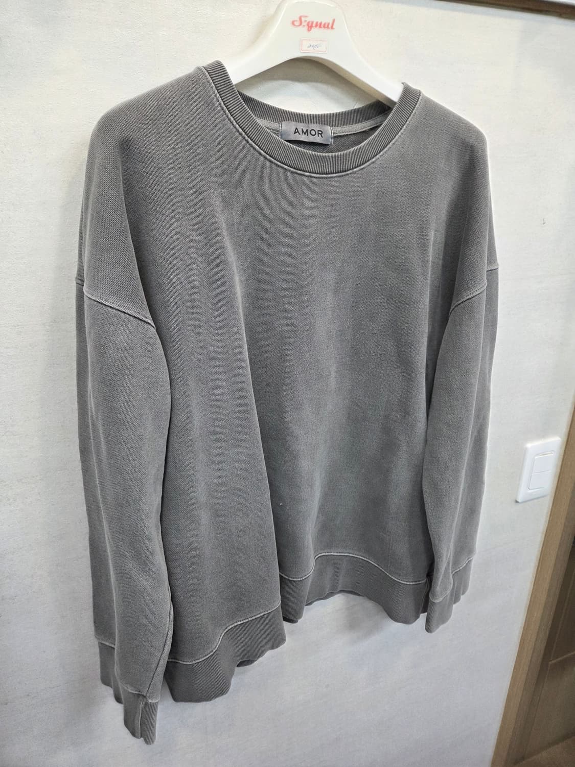 아머 피그먼트 맨투맨 프리  상품이미지4