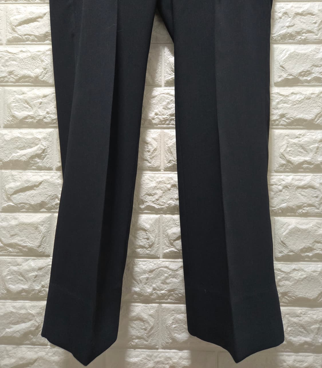 블랙앤화이트 핀턱 골프바지 슬랙스 32 상품이미지3