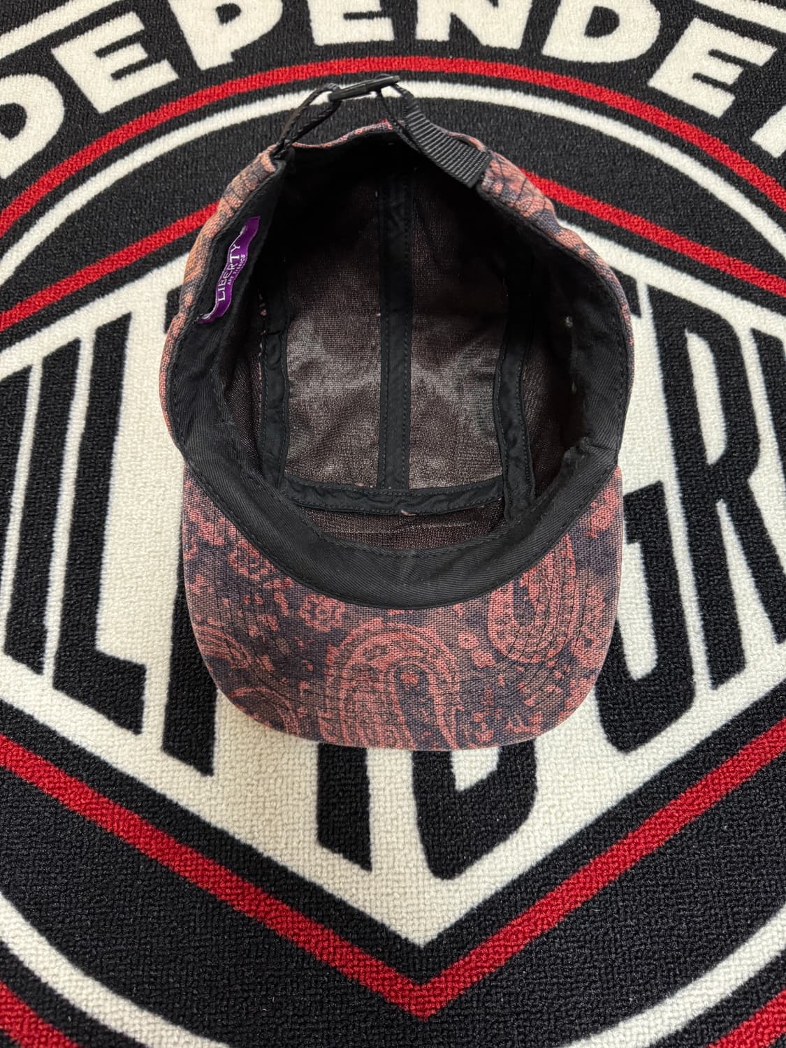 슈프림 리버티 페이즐리 캠프 캡 14SS 상품이미지6