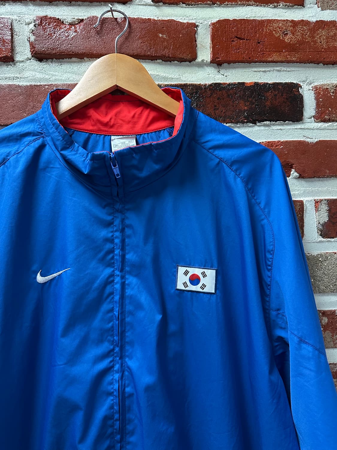 (2XL)나이키 올드스쿨 야구 국가대표 바람막이 상품이미지4