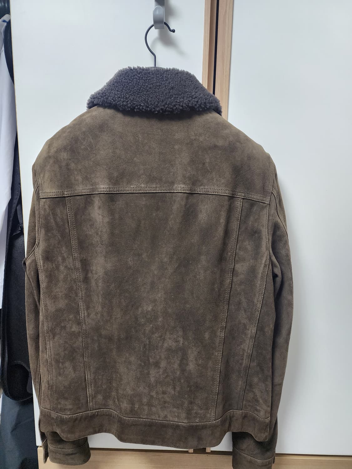 [L]올세인츠 고트스킨 자켓 상품이미지4