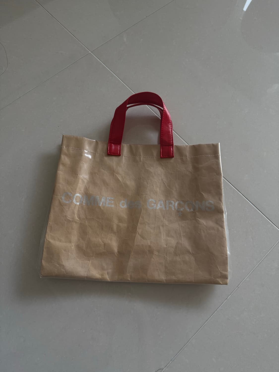 [OS]꼼데가르송걸 pvc백 상품이미지1