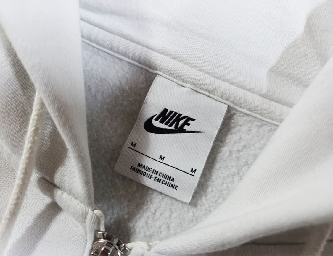 나이키 Nike 스우시 화이트 투웨이 후드집업 상품이미지4