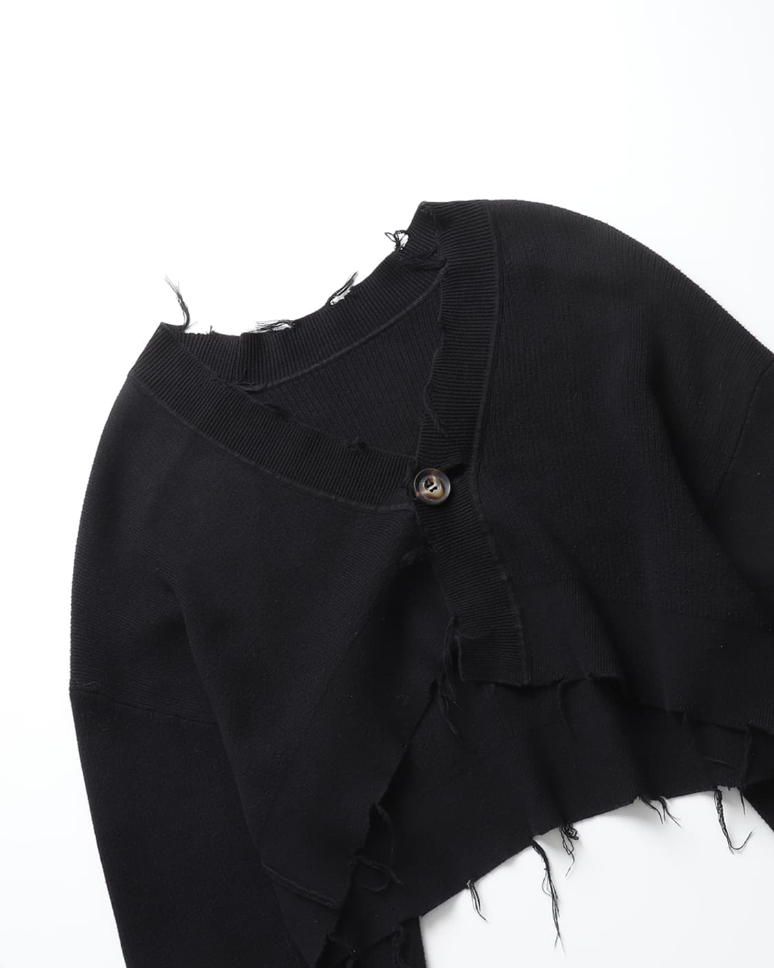 퍼버즈 PERVERZE Double Face Rib Cardigan 상품이미지3