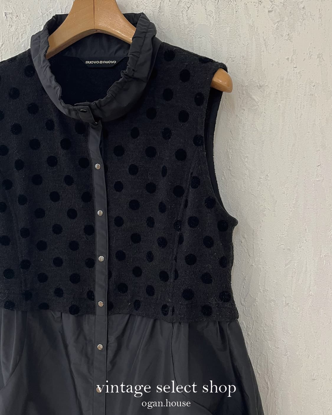 vintage dot frill layered top 상품이미지7