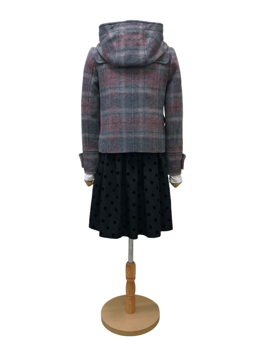 CROLLA 크롤라 체크 더플코트 상품이미지6